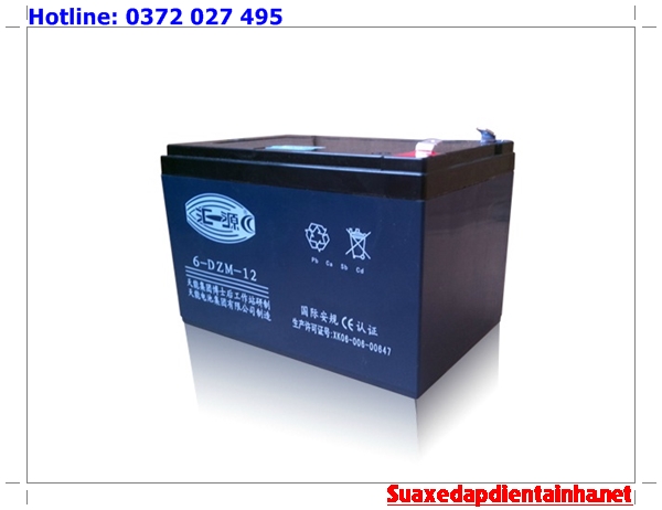 ắc quy xe đạp điện bao nhiêu vôn