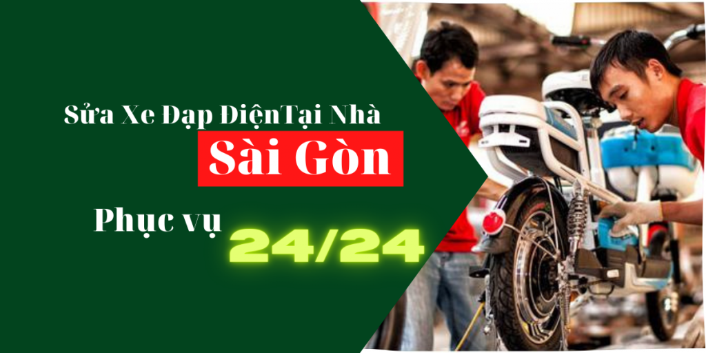 Anh Tây sửa xe đạp điện ở Hà Nội