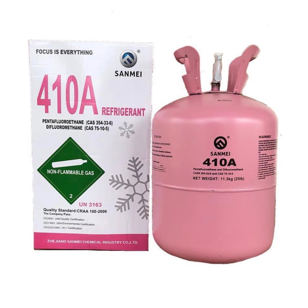 Gas lạnh - Công Ty Hưng Trí - Lắp đặt hệ thống điều hòa không khí, kho lạnh