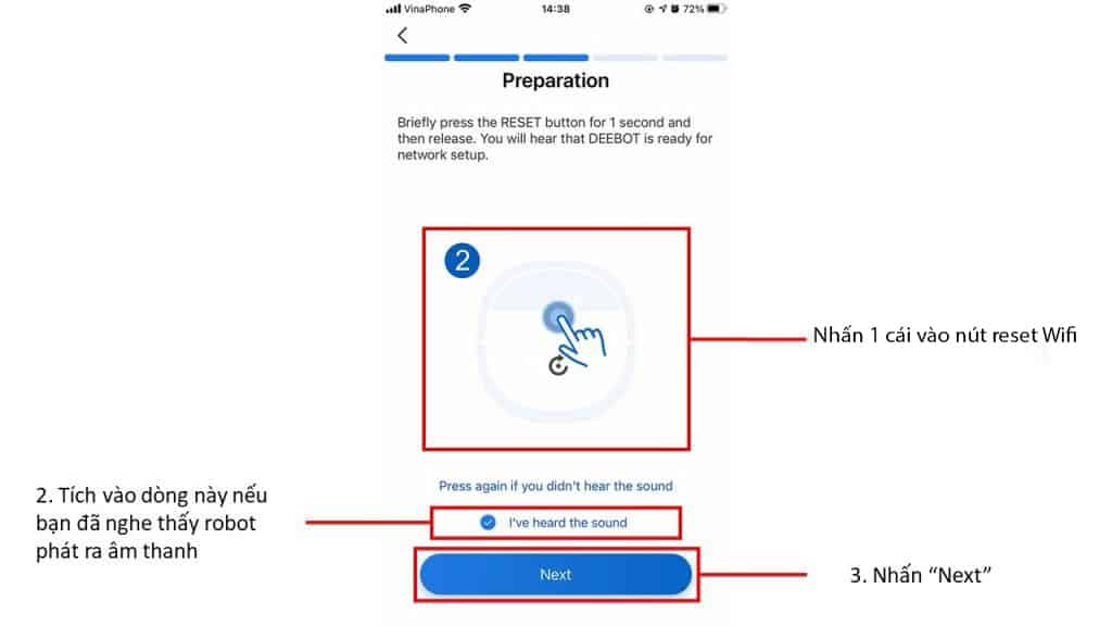 Hướng dẫn sử dụng App Ecovacs Home - Ecovacs T8
