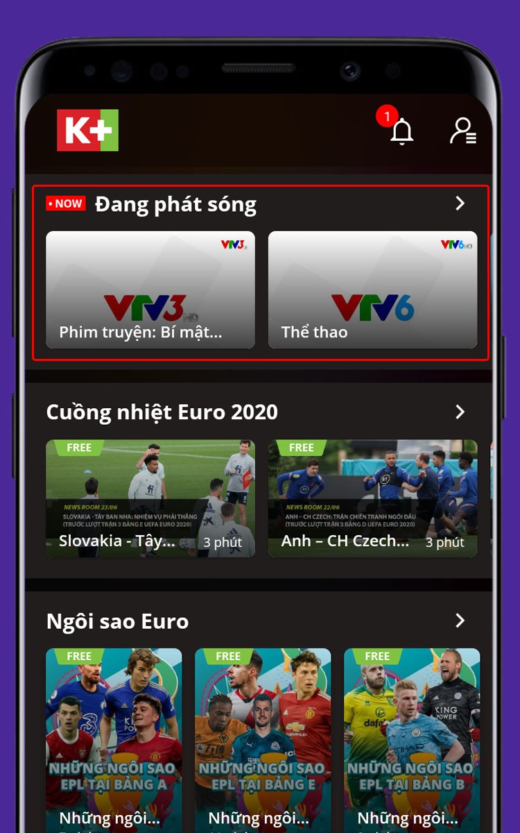Ứng dụng K+