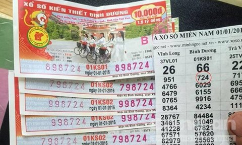 Trúng giải 7 xổ số được bao nhiêu tiền