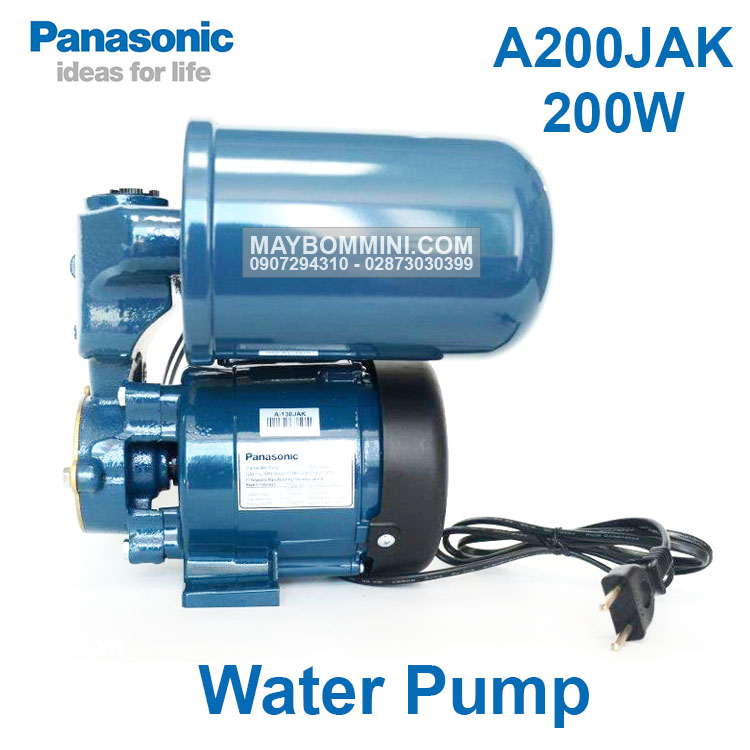 Máy bơm nước tăng áp trợ lực gia đình Panasonic A-200JAK 200W