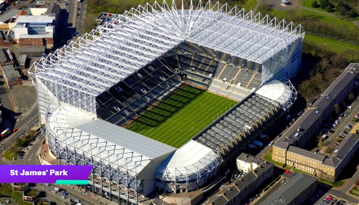 Đôi nét về St James' Park: Trung tâm thể thao số 1 của Newcastle